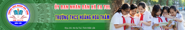 Trang tin trường THCS Hoàng Hoa Thám